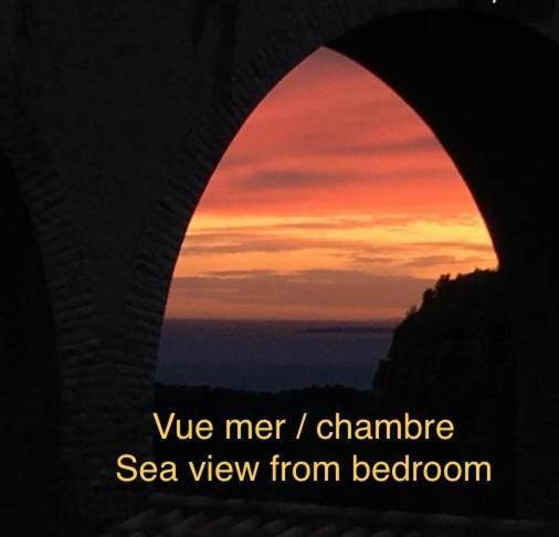 Studio Pied Village Eze - Dans Villa Recente - Parking Gratuit エクステリア 写真