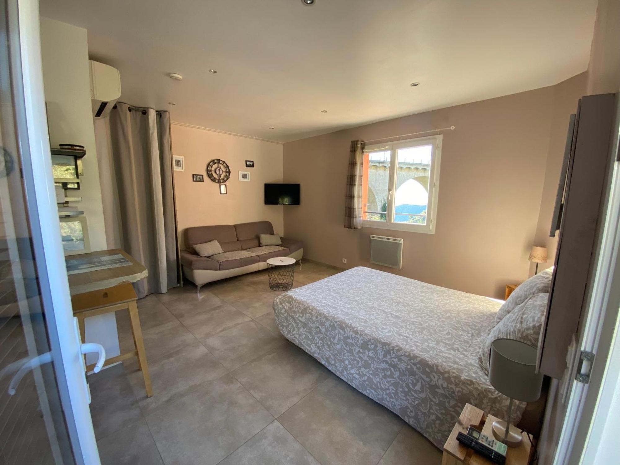 Studio Pied Village Eze - Dans Villa Recente - Parking Gratuit エクステリア 写真
