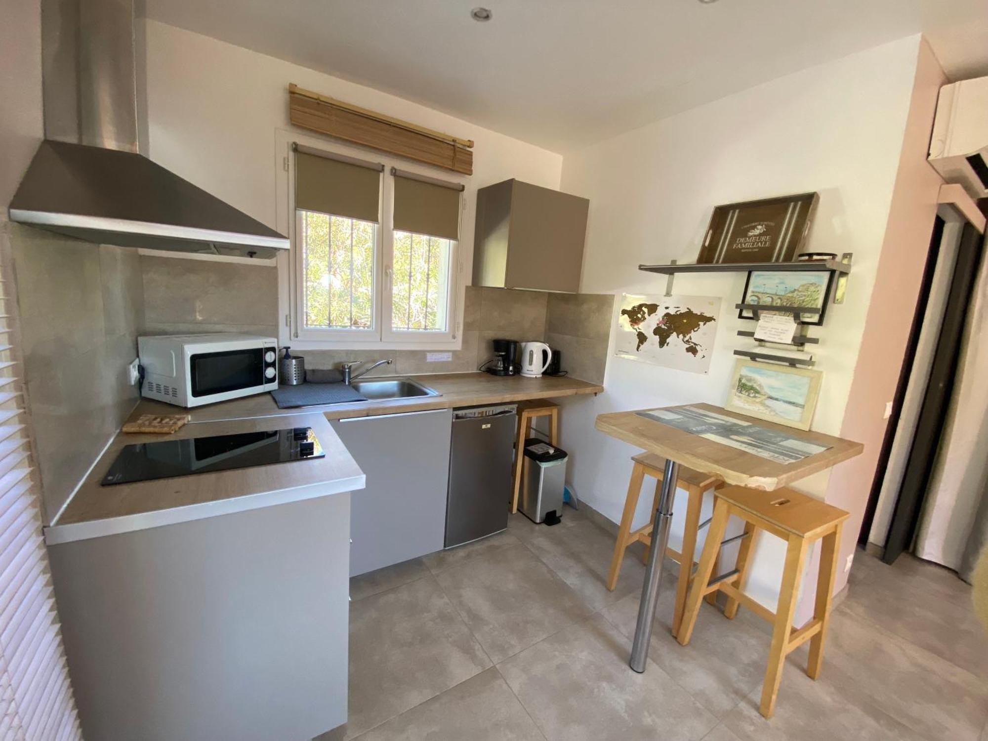Studio Pied Village Eze - Dans Villa Recente - Parking Gratuit エクステリア 写真
