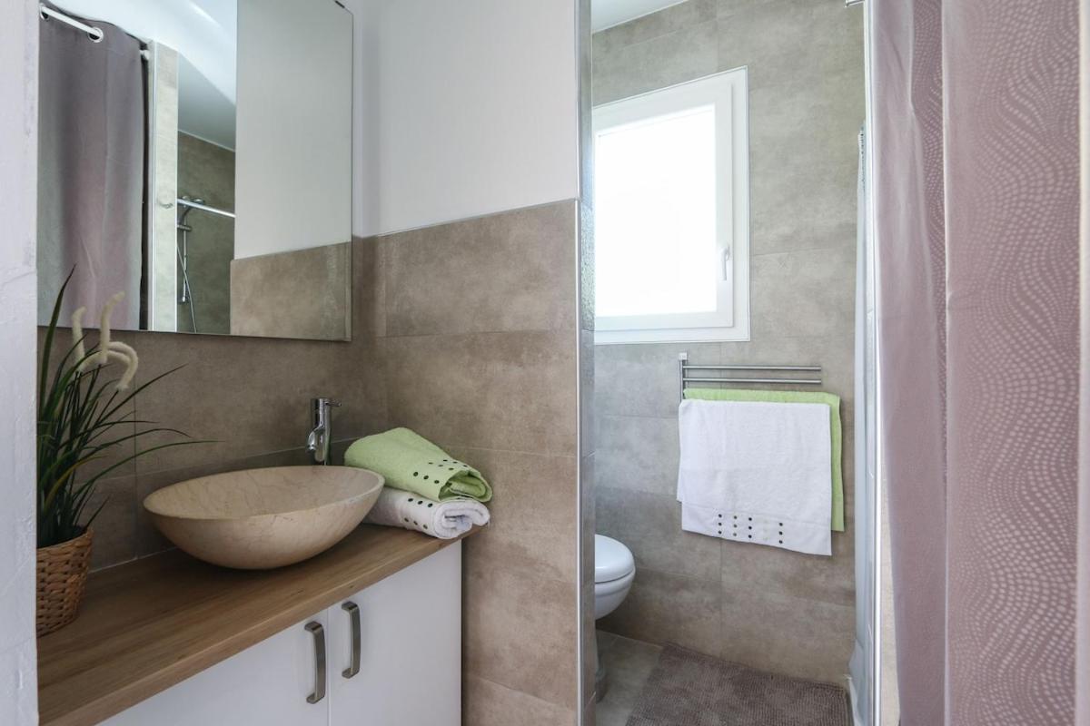 Studio Pied Village Eze - Dans Villa Recente - Parking Gratuit エクステリア 写真